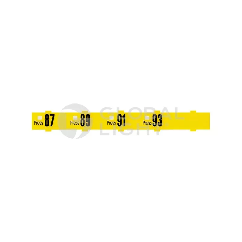 005-201800-015 Wayne Vista 87-89-91-93 Octane Decal Strip, GL5371B