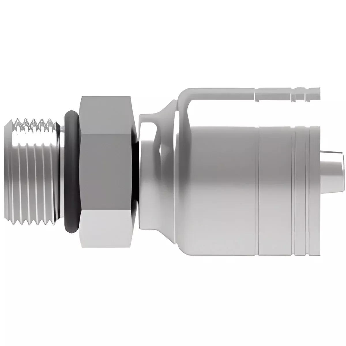 08Z-P08 MALE STRAIGHT THREAD O-RING RIGID