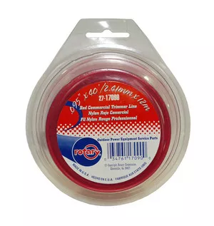 .095 X 40' LOOP RED TRIMMER LINE (UNIVERSAL) 17090