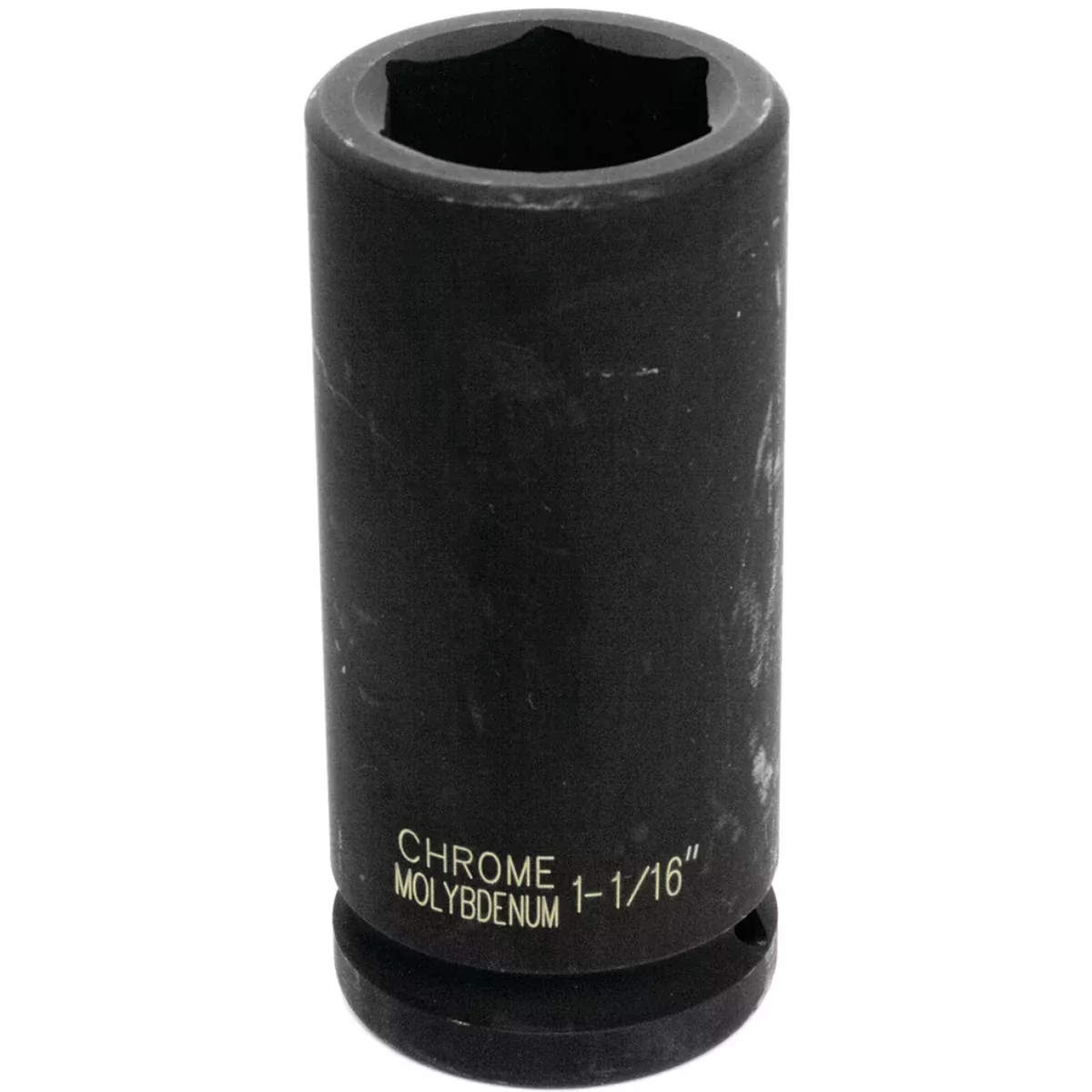 1-1/16 INCH X 6 POINT DEEP WELL IMPACT SOCKET - 3/4 INCH DRIVE