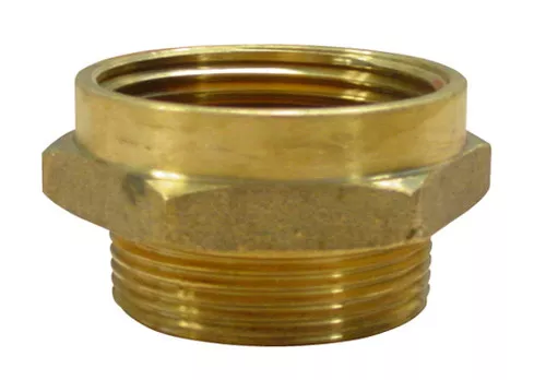 1 1/2 in. FNST x 1 1/2 in. MNPT Brass Hex Adapters