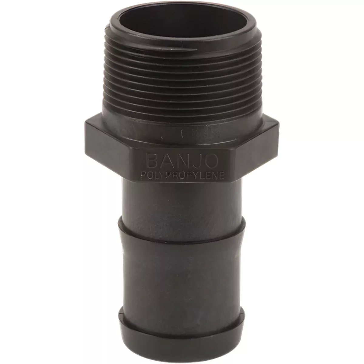 1-1/2 INCH MNPT X 1-1/2 INCH HOSE BARBPOLY
