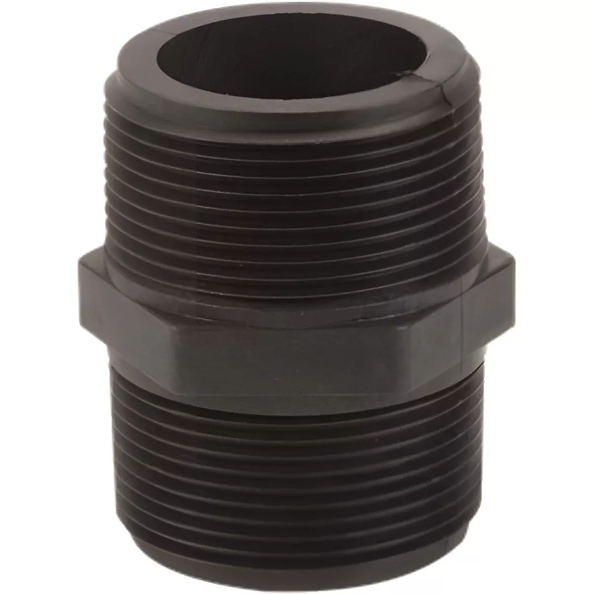 1-1/2 INCH X 1-1/2 INCH MNPT X MNPTPOLY NIPPLE