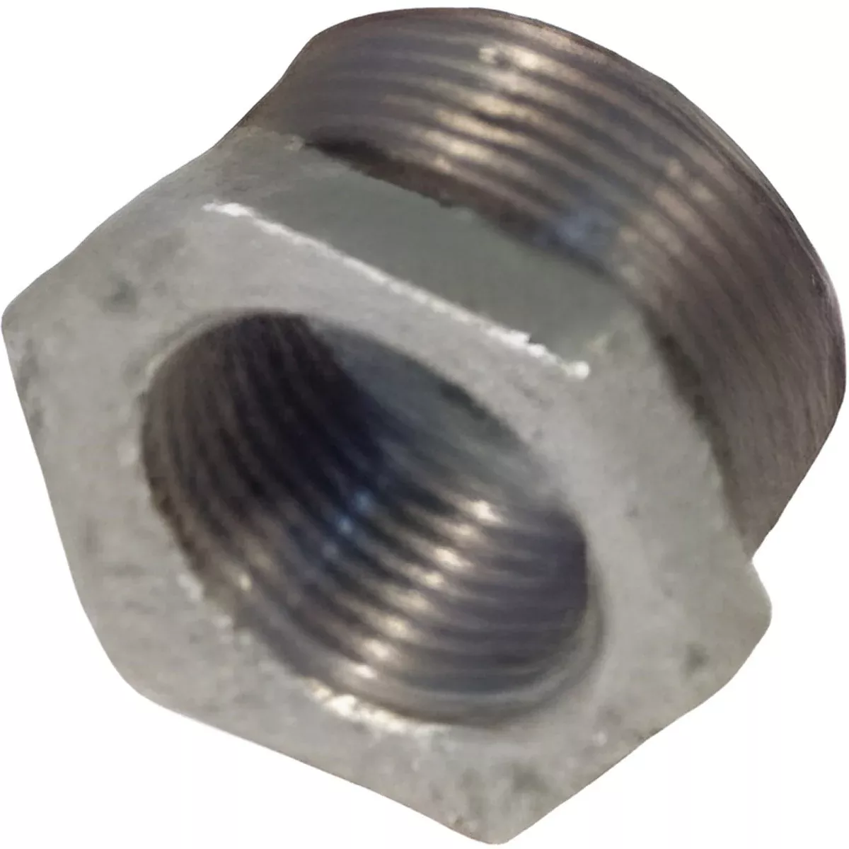 1-1/2 INCH X 1 INCH MNPT X FNPTGALVANIZED REDUCER BUSHING