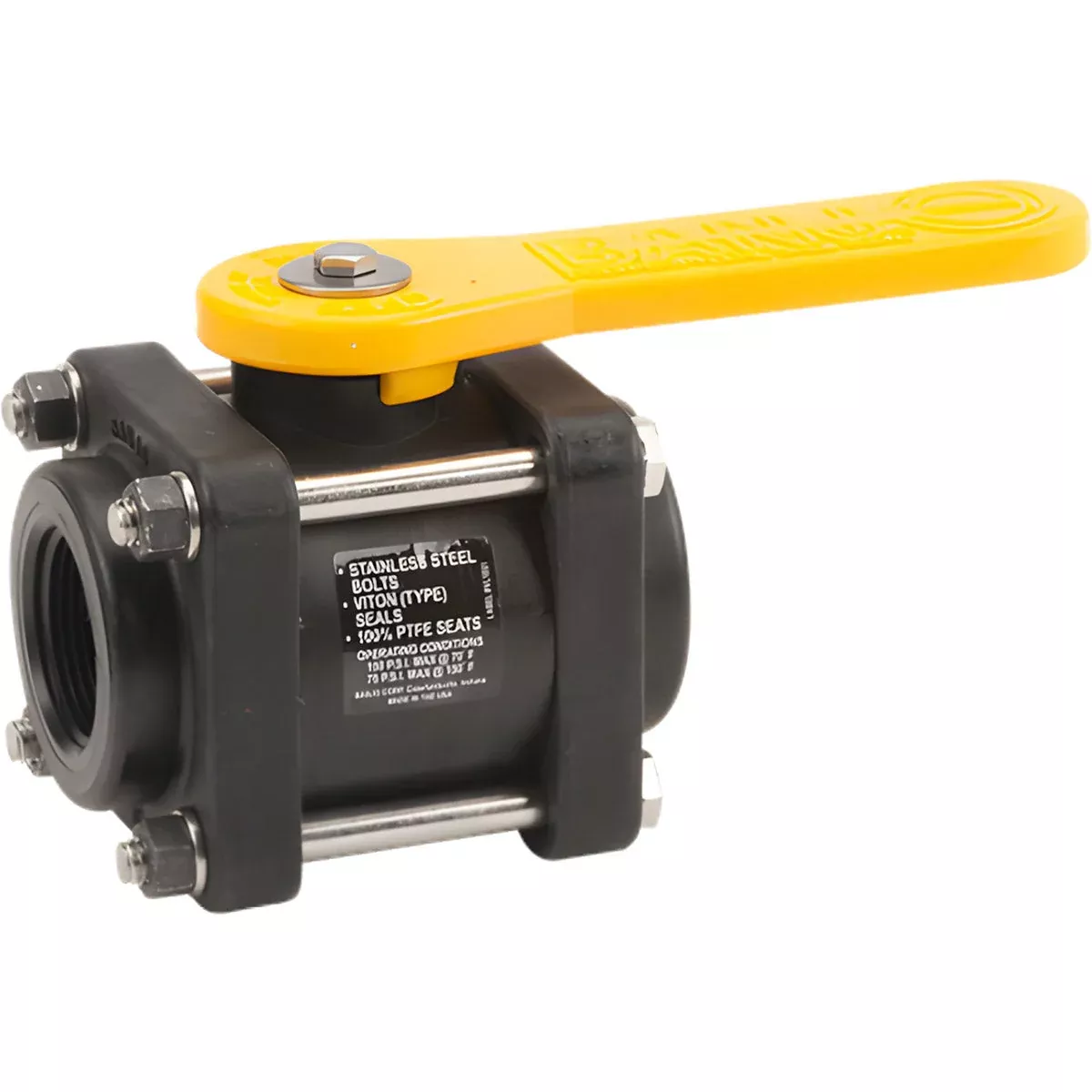 1-1/4" FULL PORT BOLTED BALL VALVE