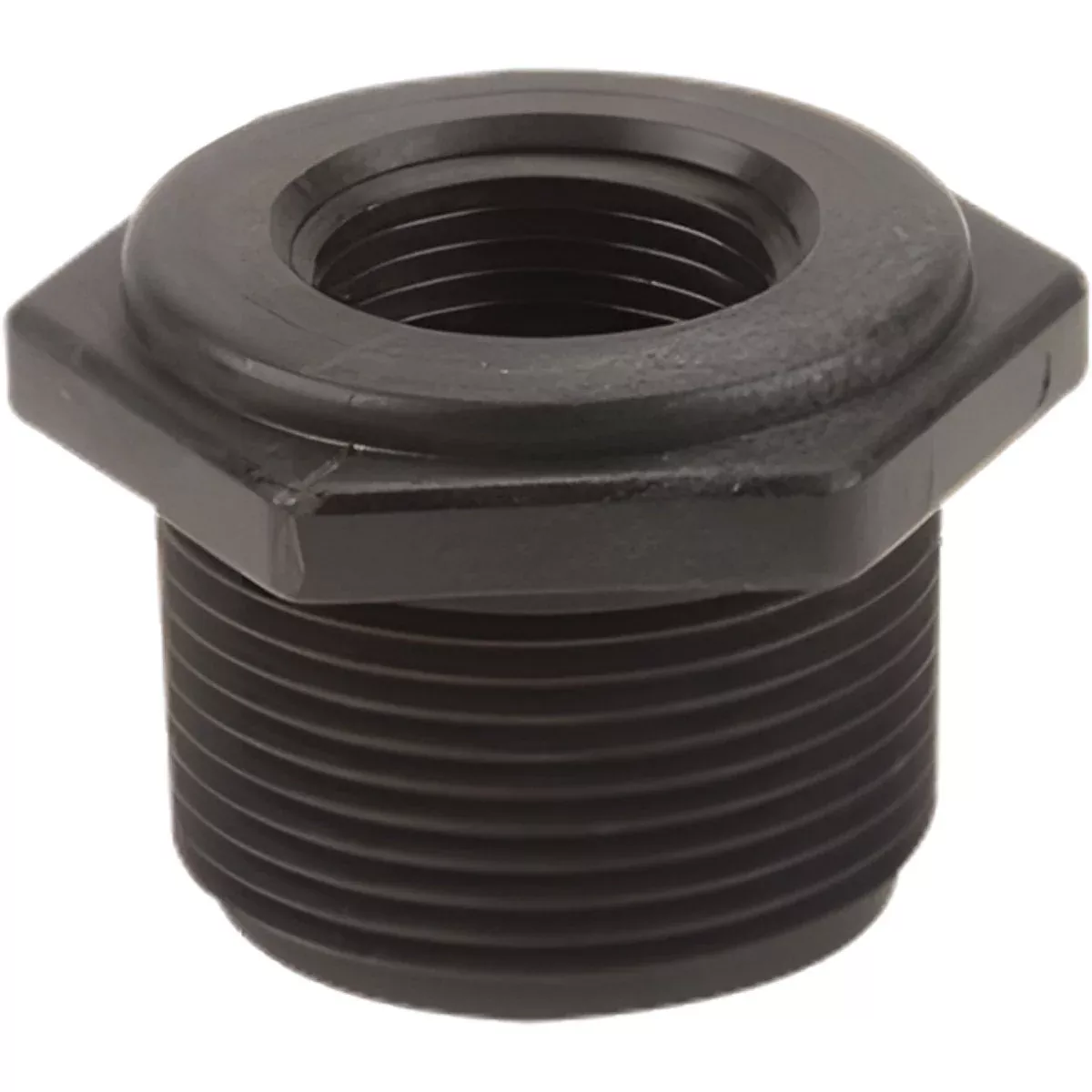 1-1/4 INCH X 3/4 INCH MNPT X FNPTPOLY REDUCER BUSHING
