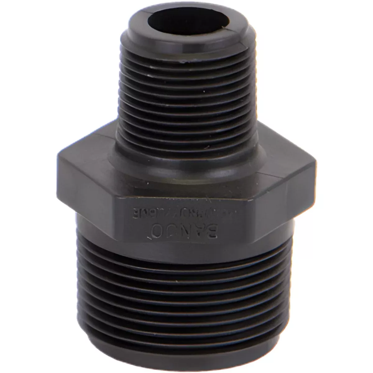 1-1/4 INCH X 3/4 INCH MNPT X FNPTPOLY REDUCER NIPPLE