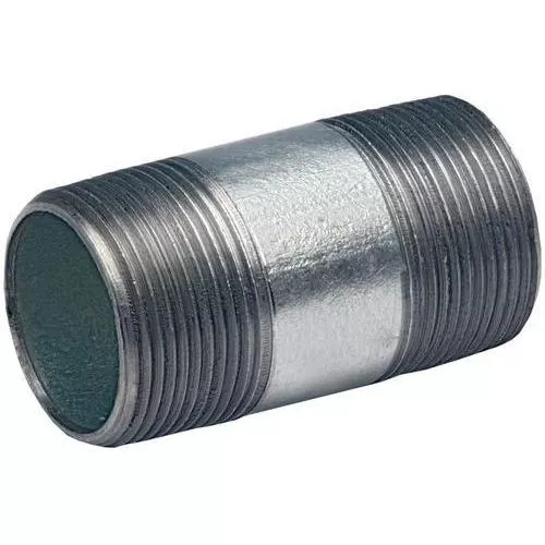 1-1/4" x 2-1/2" Rigid Conduit Nipple, Galvanized Steel