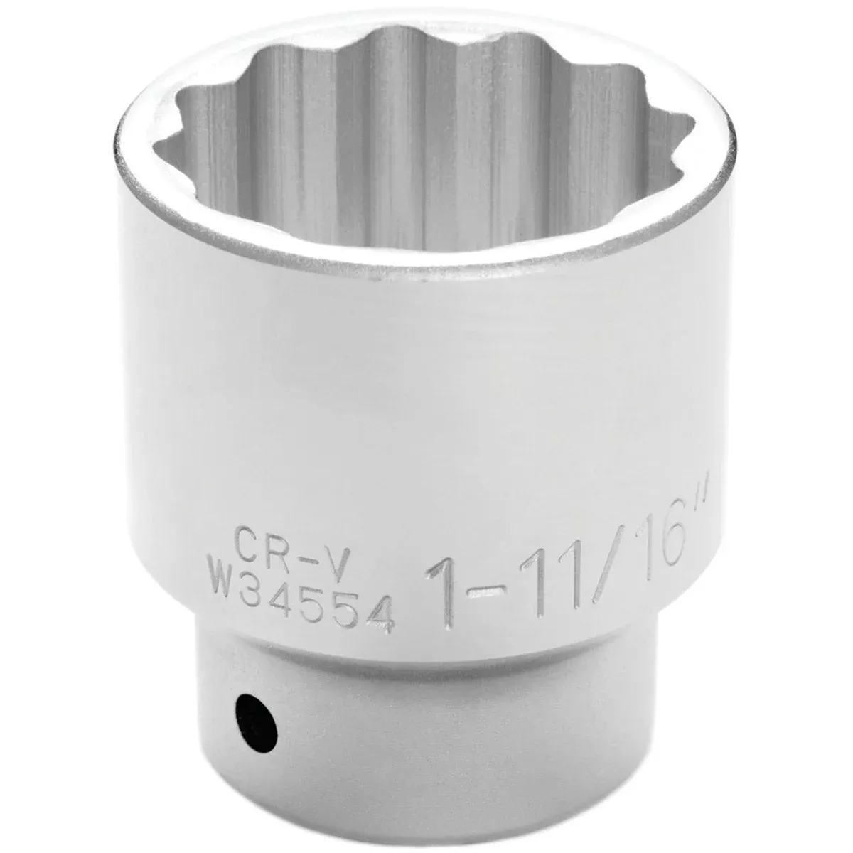 1-11/16 INCH X 12 POINT STANDARD IMPACT SOCKET - 3/4 INCH DRIVE