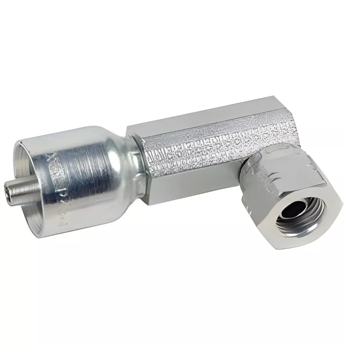 1/4 INCH HOSE X 1/4 BSP PARALLEL PIPE FEMALE ELBOW - 90 SWIVEL