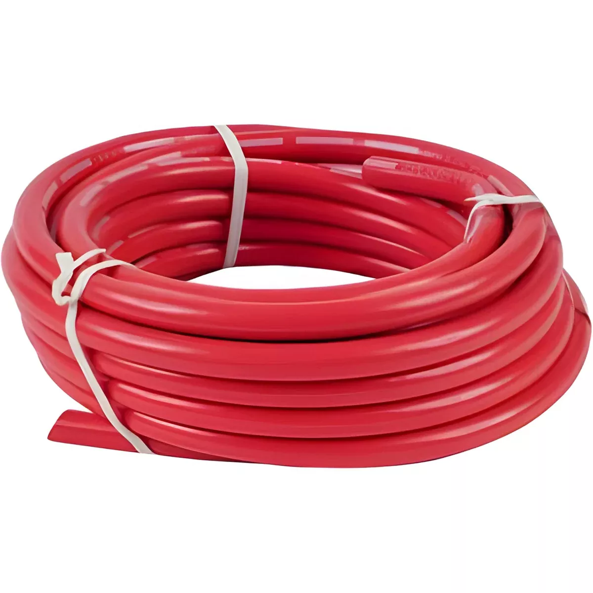 1 AWG RED BATTERY CABLE WITH PINK STRIPE - 25 FOOT ROLL - 1 GAUGE