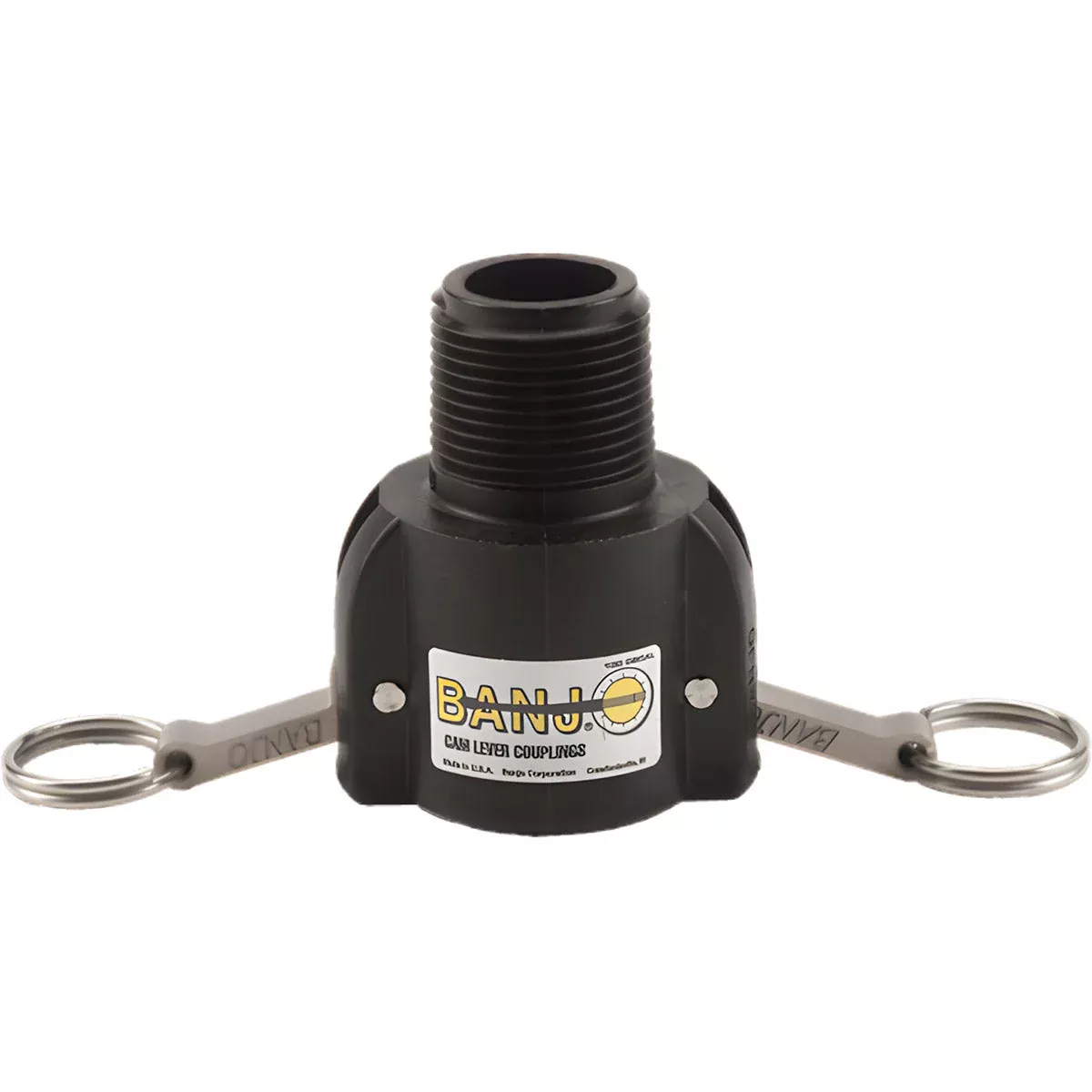 1" B SERIES CAM LOCK COUPLER -1" FEMALE COUPLER X 1" MALE PIPE THREAD