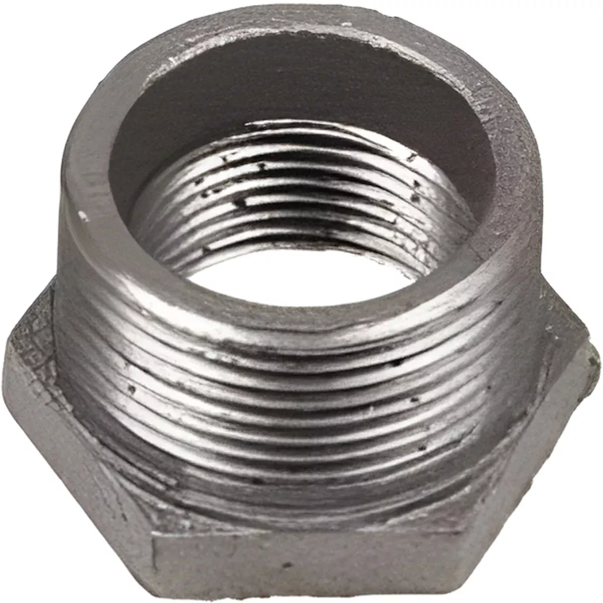 1 INCH X 3/4 INCH MNPT X FNPTGALVANIZED REDUCER BUSHING