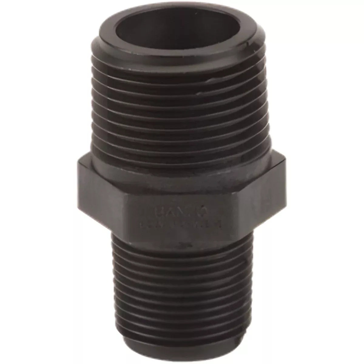1 INCH X 3/4 INCH MNPT X MNPT POLY REDUCER NIPPLE
