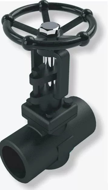 1" SVF Flow Control 500F-8 Gate Valve, Forged Carbon Steel Body, Trim 8, Socket Weld Ends