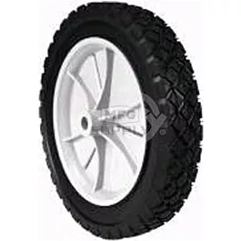 10" x 1.75" Snapper 35739 Plastic Wheel with 9/16" Center Hub (Diamond Tread)