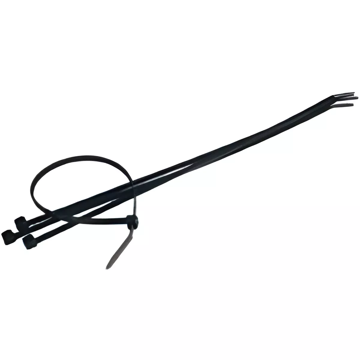 11-1/2 INCH YELLOW ZIP TIE WITH 18 LB. RATING - 25/BAG