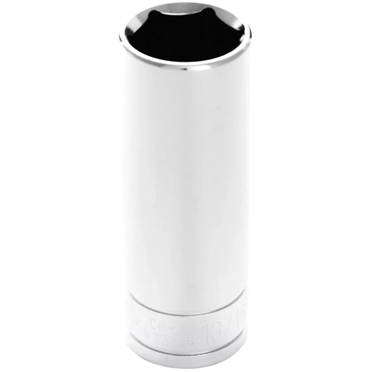 13/16 INCH X 6 POINT DEEP WELL IMPACT SOCKET - 1/2 INCH DRIVE