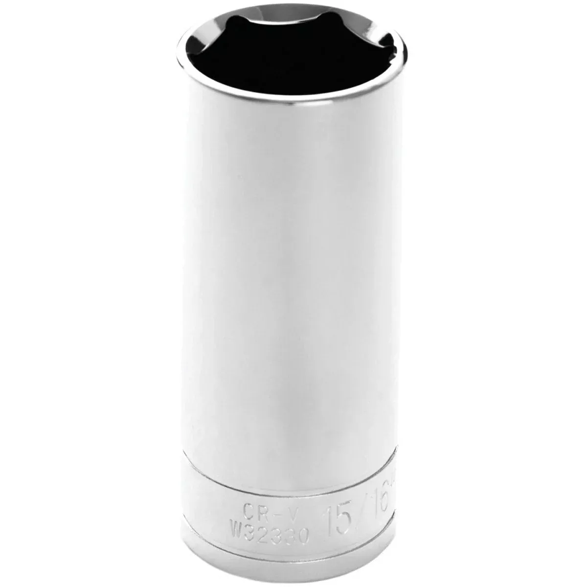 15/16 INCH X 6 POINT DEEP WELL IMPACT SOCKET - 1/2 INCH DRIVE