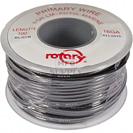 16 AWG Primary Wire 100' (Black)