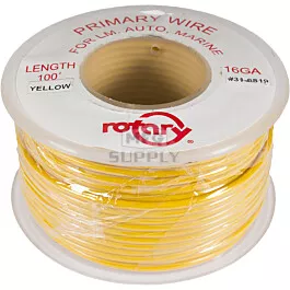 16 AWG Primary Wire 100' (Yellow)