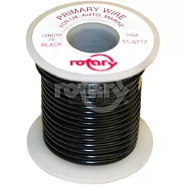 16 AWG Primary Wire 25' (Black)