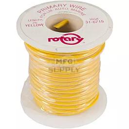 16 AWG Primary Wire 25' (Yellow)