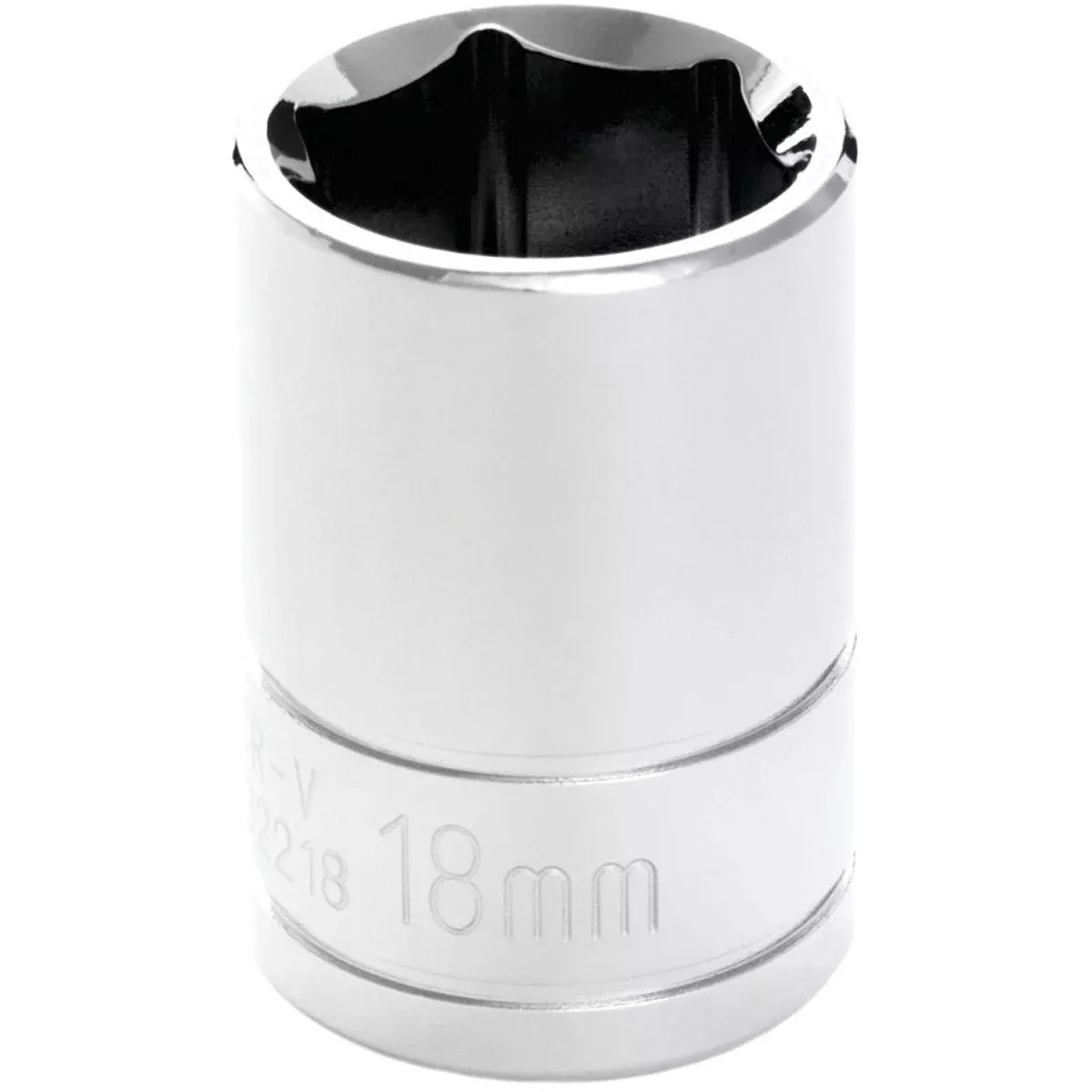 18MM X 6 POINT STANDARD IMPACT SOCKET - 1/2 INCH DRIVE