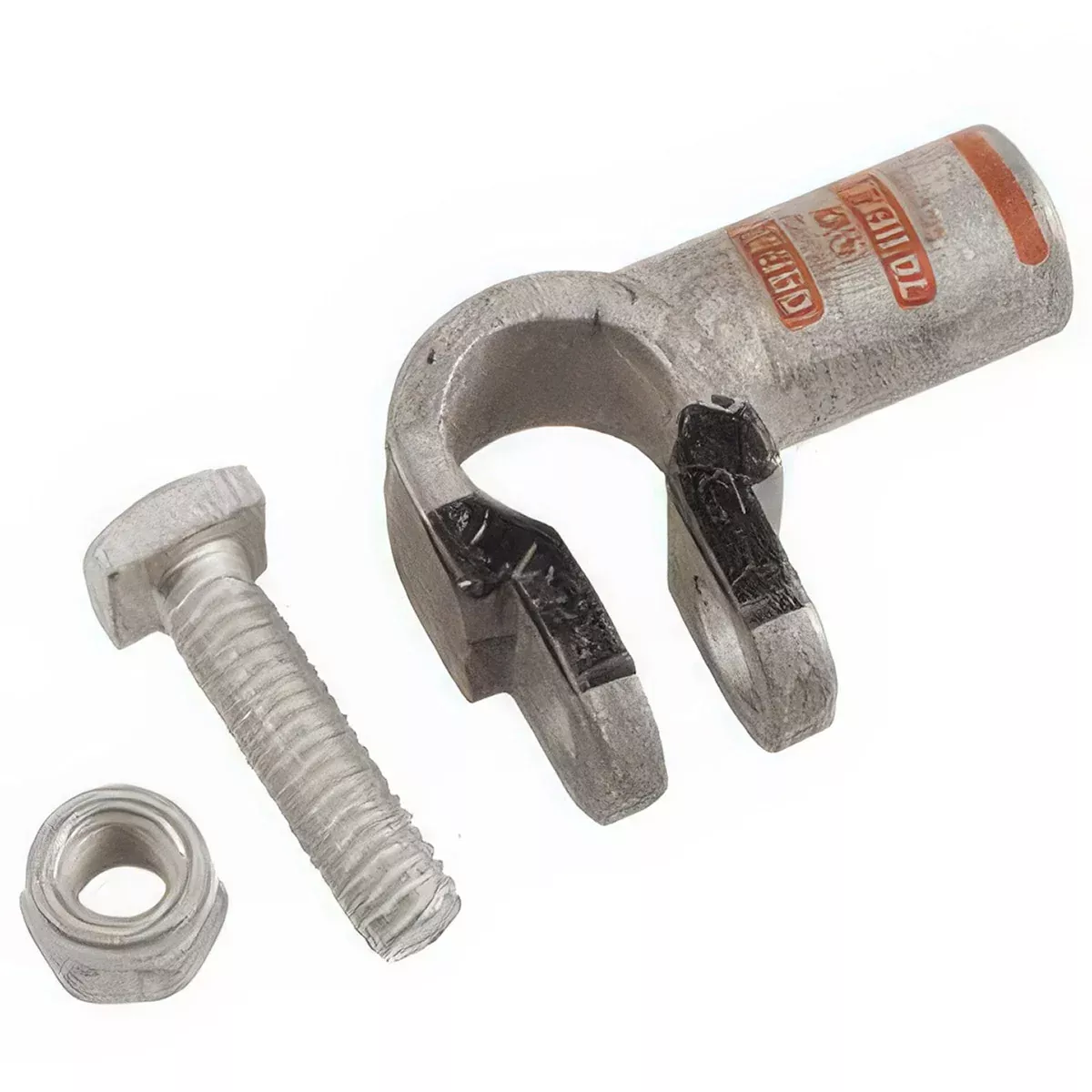 2/0 AWG TOP POST - LEFT 90 DEGREE CRIMP/SOLDER NEGATIVE BATTERY TERMINAL