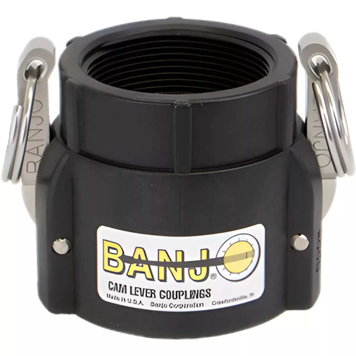 2" D SERIES CAM LOCK COUPLER - 2" FEMALE COUPLER X 2" FEMALE PIPE THREAD