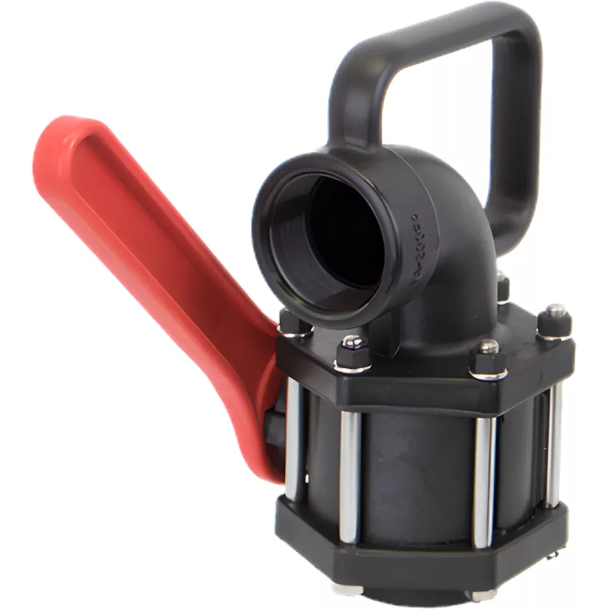 2" NOZZLE FULL PORT VALVE WITH 90 DEGREE ELBOW