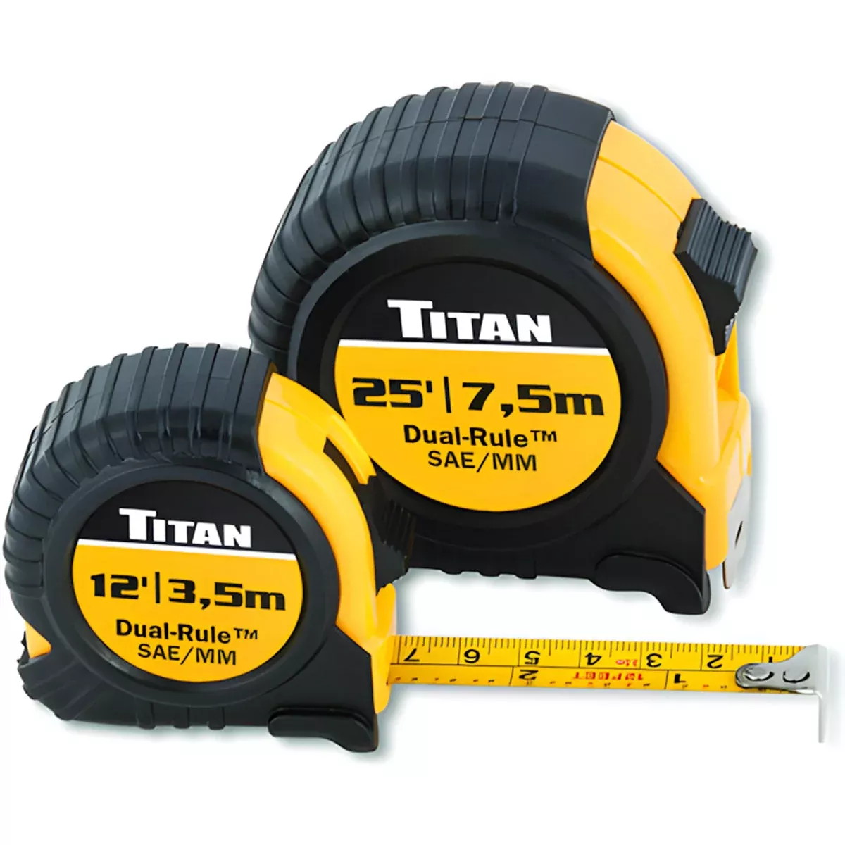 2 PC DUAL-RULE TAPE MEASURE SET
