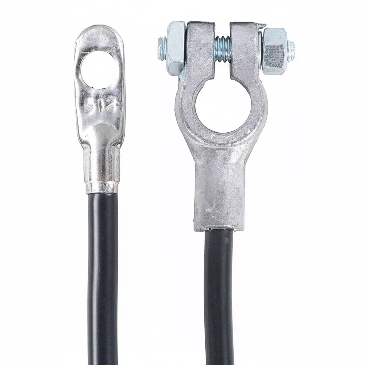 24 INCH TOP POST BATTERY CABLE - 1 GAUGE WITH BLACK COVER