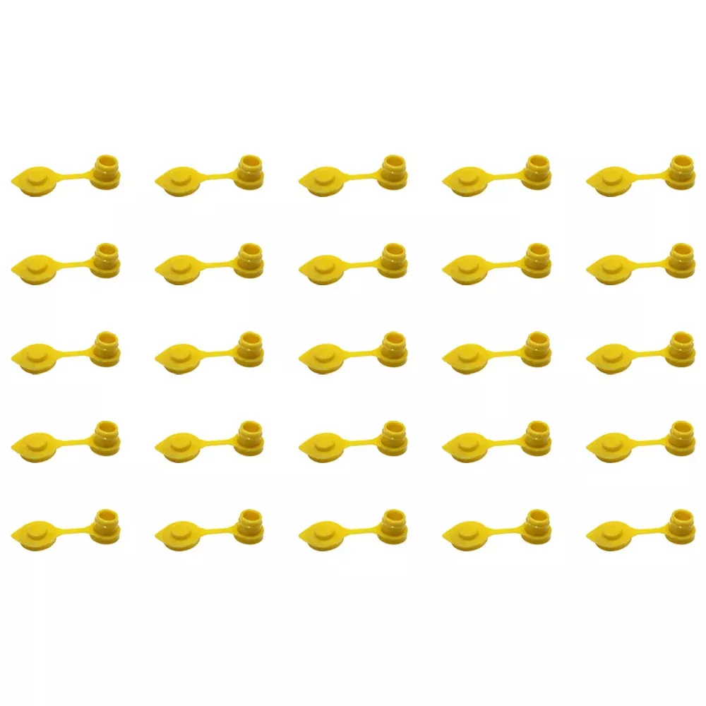 25-Pack Yellow Vent Cap for Blitz Fuel Gas Can Container 900302 900092 900094