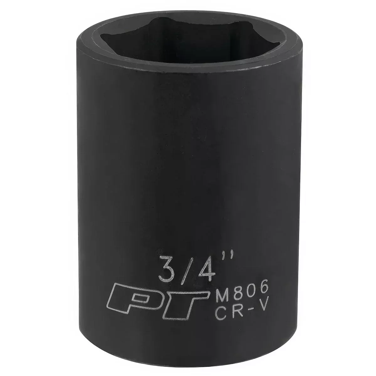 3/4 INCH X 6 POINT STANDARD IMPACT SOCKET - 1/2 INCH DRIVE