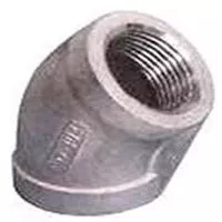 3 INCH X 3 INCH FNPT X FNPTGALVANIZED ELBOW - 45