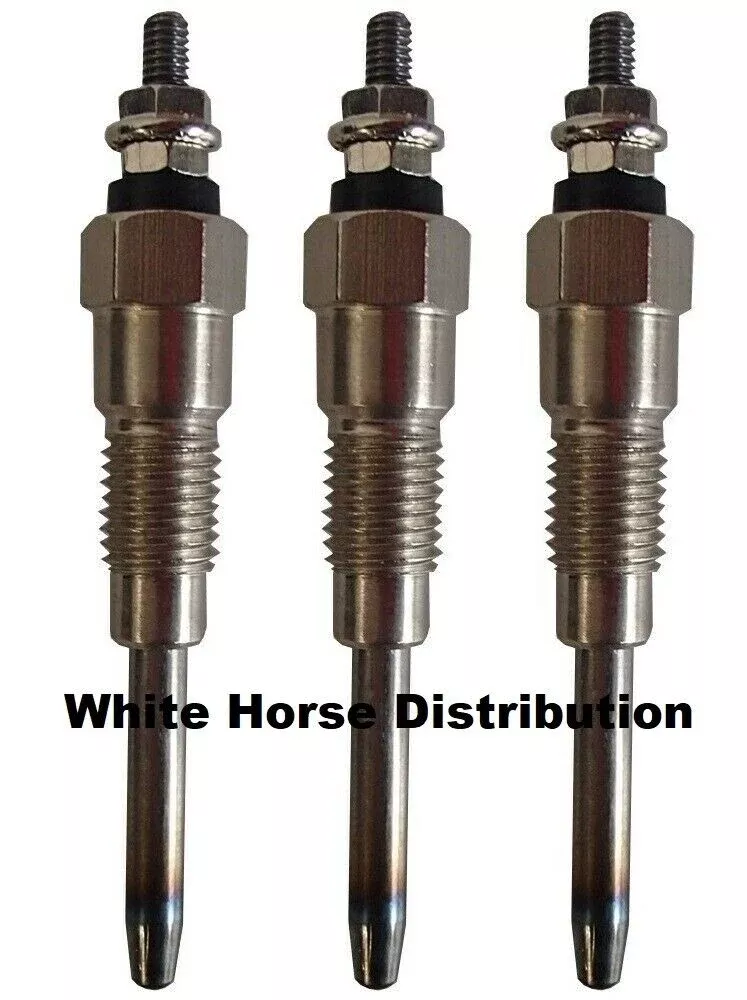 3X Glow plug fits Kubota L2900DT