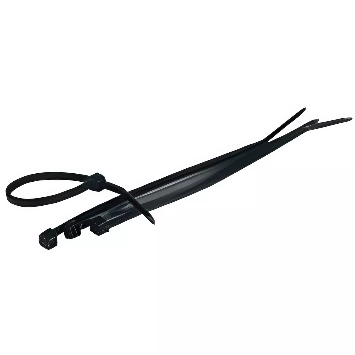 4 INCH BLUE ZIP TIE WITH 18 LB. RATING - 50/BAG