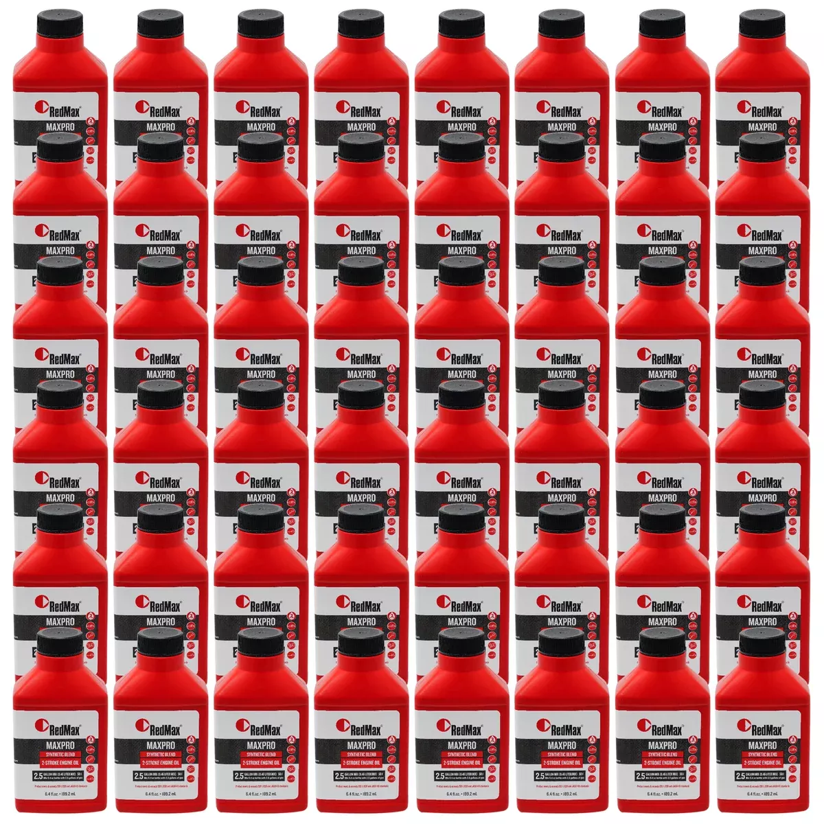 48PK RedMax 598817703 MaxPro 2-Cycle Oil 2.5 Gallon Mix 6.4 Oz.