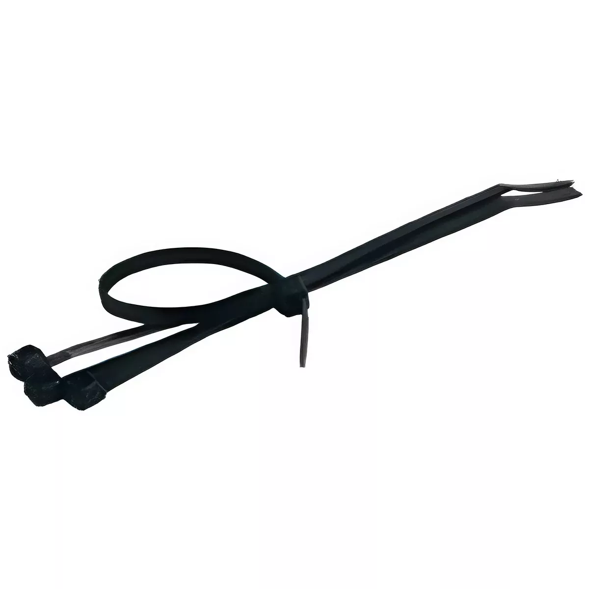 5-1/2 INCH RED ZIP TIE WITH 18 LB. RATING - 25/BAG