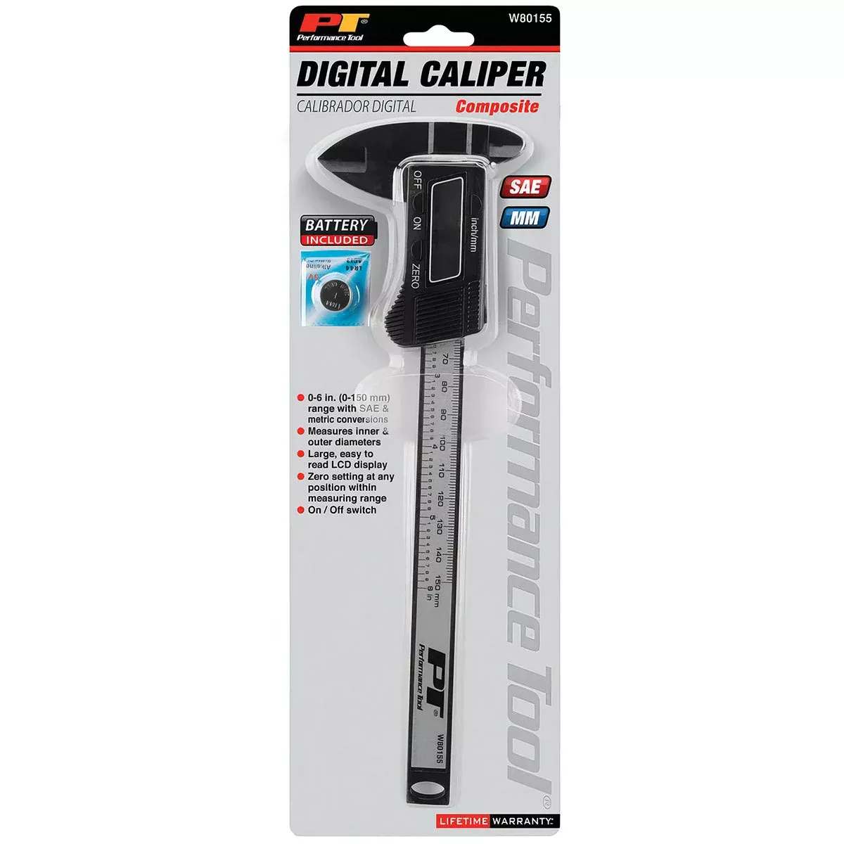 6" COMPOSITE DIGITAL CALIPER
