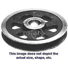6" X 1" Cast Iron Pulley