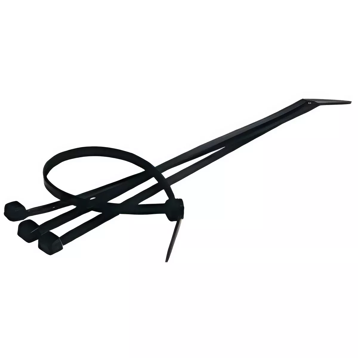 7-1/2 INCH BLUE ZIP TIE WITH 18 LB. RATING - 25/BAG