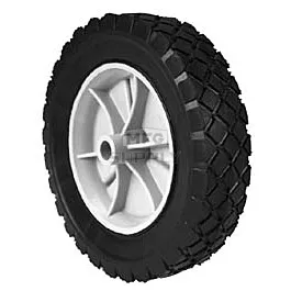 8" X 1.75" Snapper 22374 Plastic Wheel with 9/16" Center Hole (Diamond Tread)