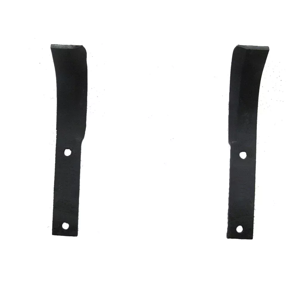 9941 9942 Set of (2) Two Tiller Tines LH and RH C Shape 5/16" Thick