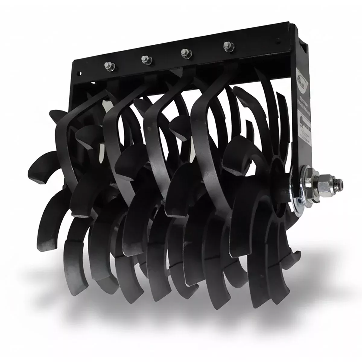 AgSmart Rolling Cultivator Gang Assembly - Left, 16" Diameter, 5-Spider, Extended Wear
