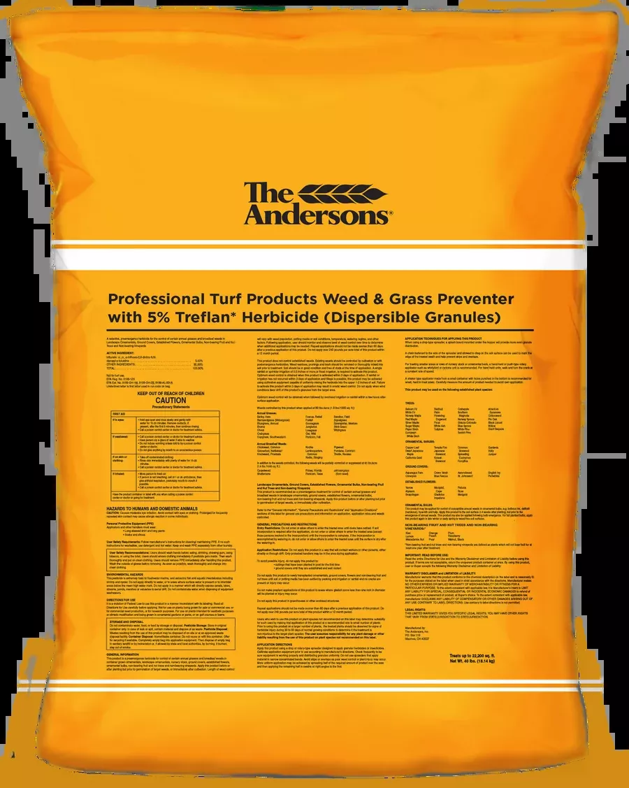 The Andersons Treflan DG Pro 5% Pre-Emergent Herbicide 40 LB