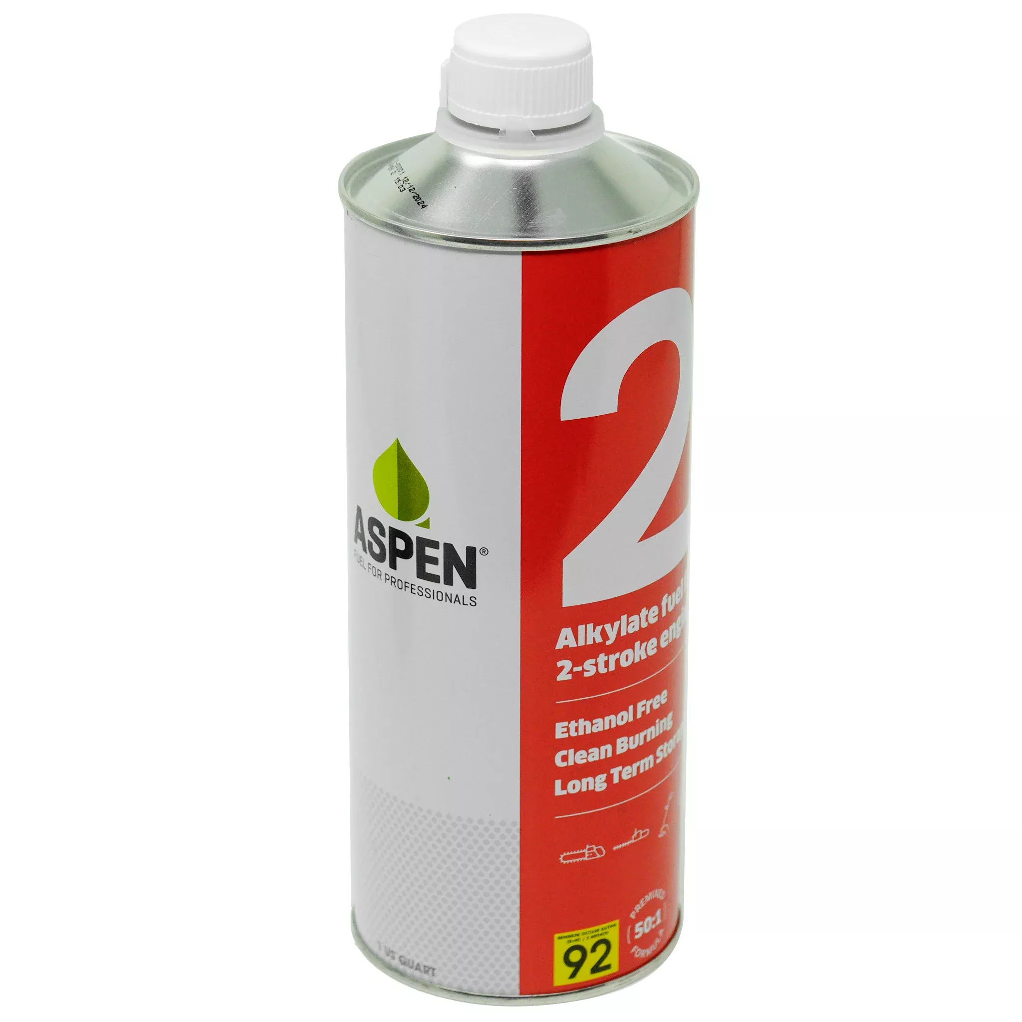 Aspen 2 Ethanol Free 2-Cycle Fuel 1 Quart