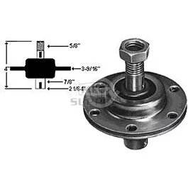 Blade Spindle Assembly replaces MTD 09321