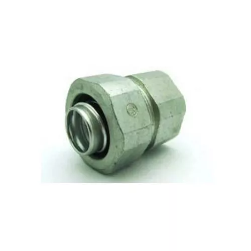 Bridgeport 4373-LT 1-1/4" Combination Coupling, LT/Raintight to GRC, Malleable Iron
